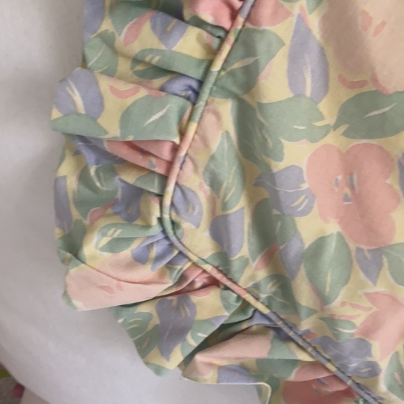 Vintage Laura Ashley Vintage Ruffle Pillow Sham - Picture 2 of 9